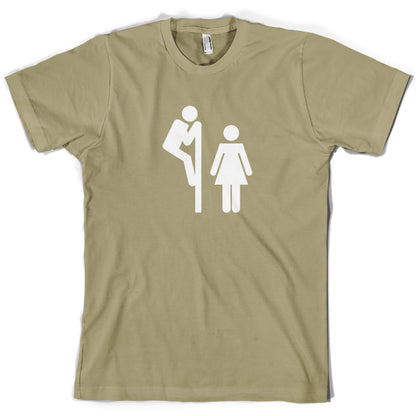 Unisex Toilet Sign T Shirt