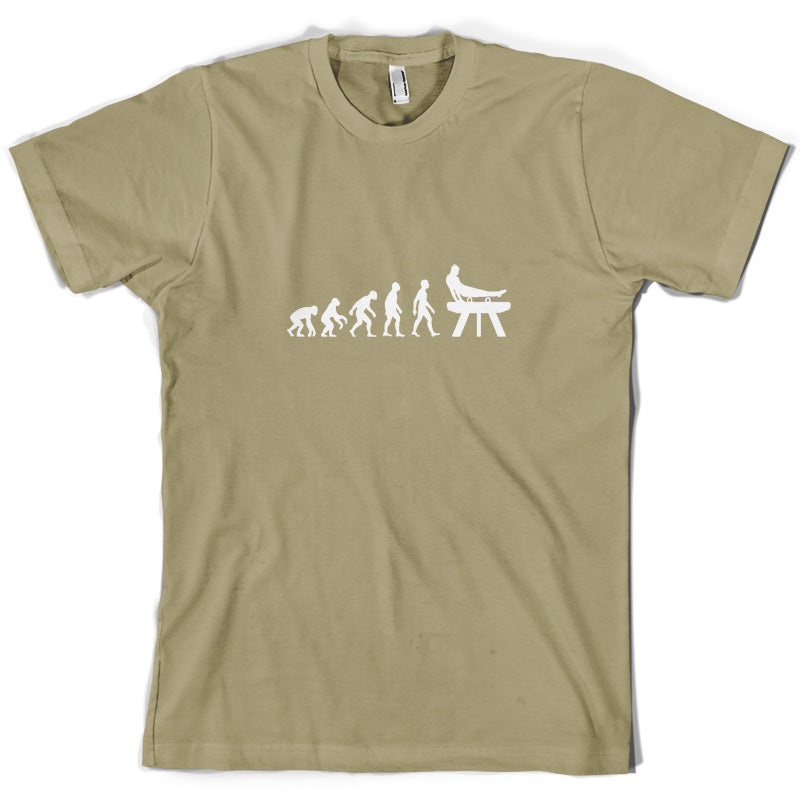 Evolution Of Man Pommel Horse T Shirt