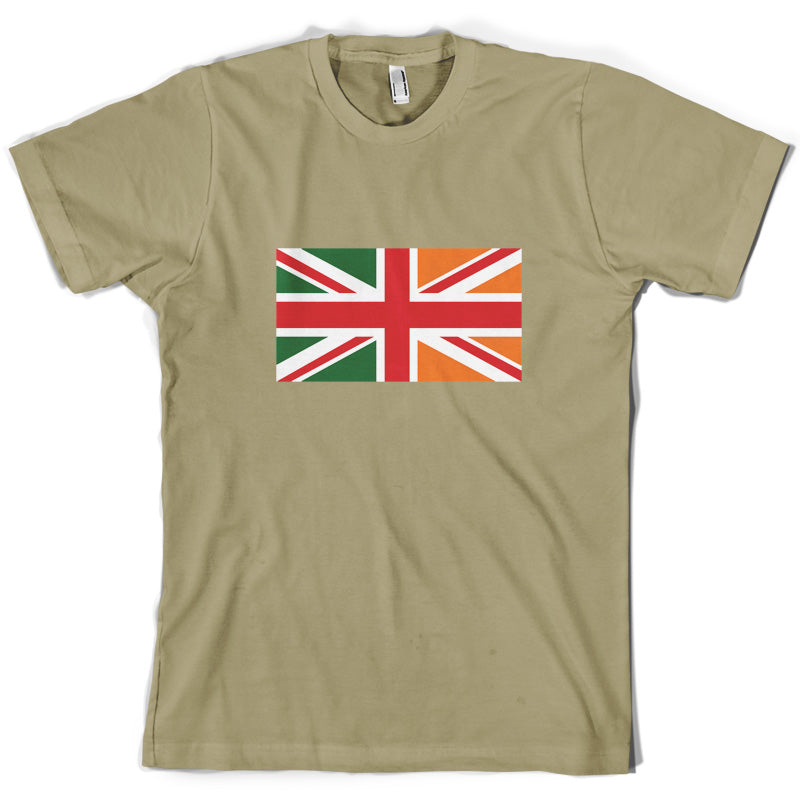 Irish Union Jack Flag T Shirt