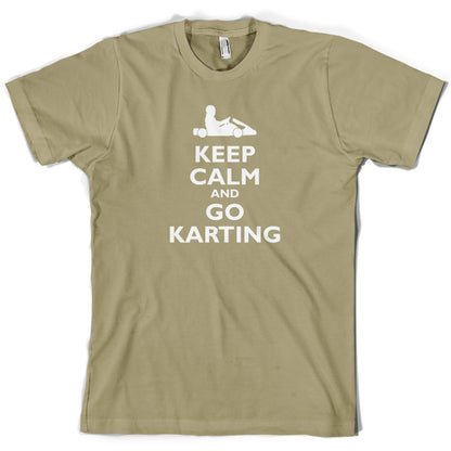 Keep Calm and Go Karting T Shirt