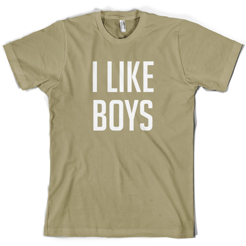 I Like Boys T Shirt