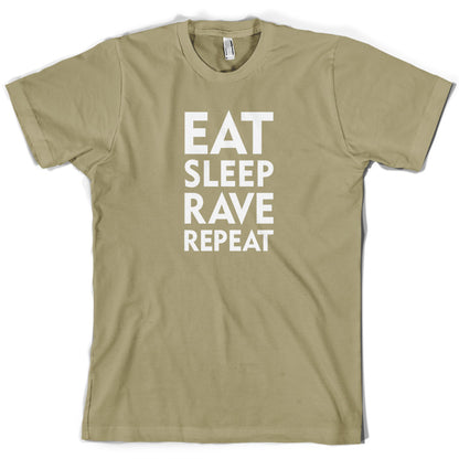 Eat Sleep Rave Repeat T Shirt