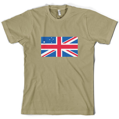 Australian Union Jack Flag T Shirt