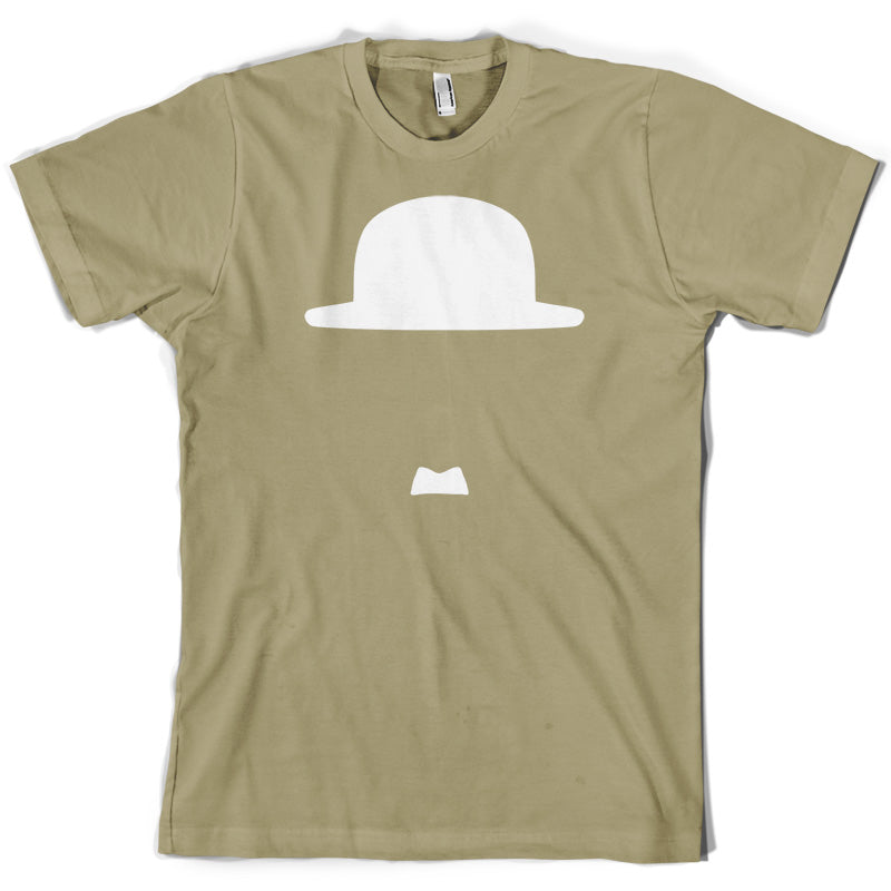 Minimalist Charlie Chaplin T Shirt