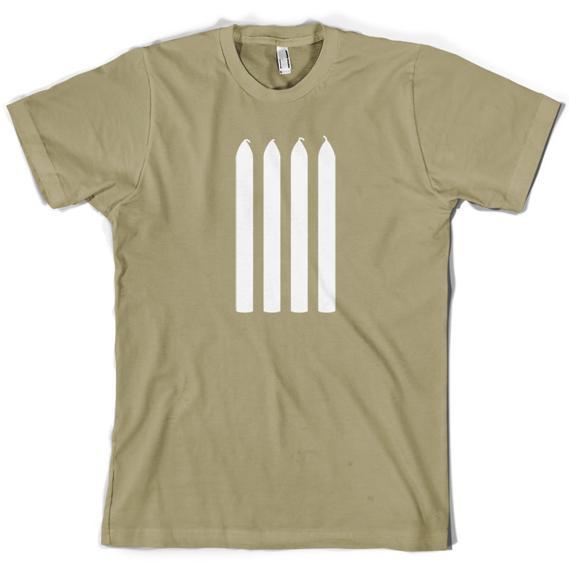 Four Candles T Shirt