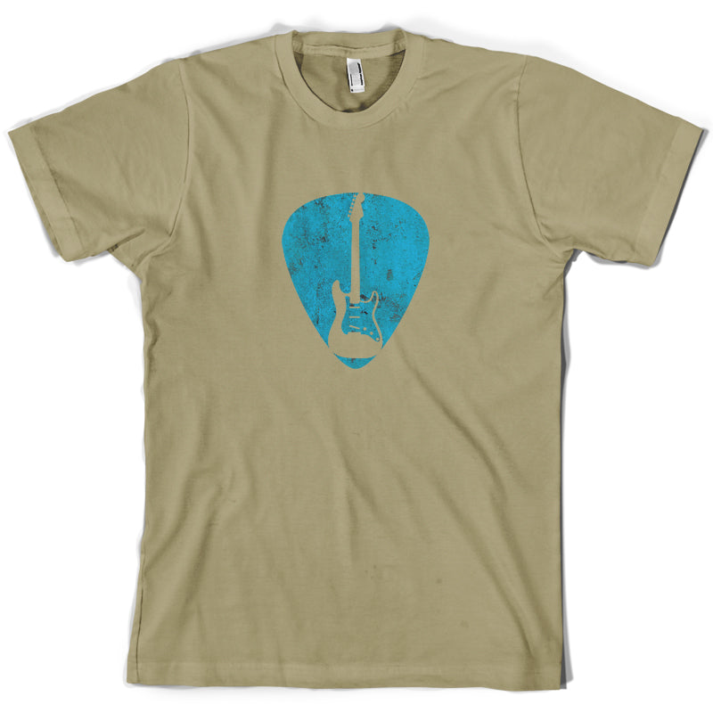 Guitar Pick Full Silhouette T Shirt