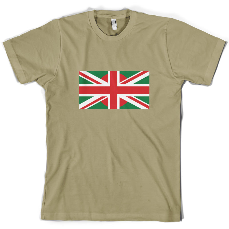 Bangladesh Union Jack Flag T Shirt