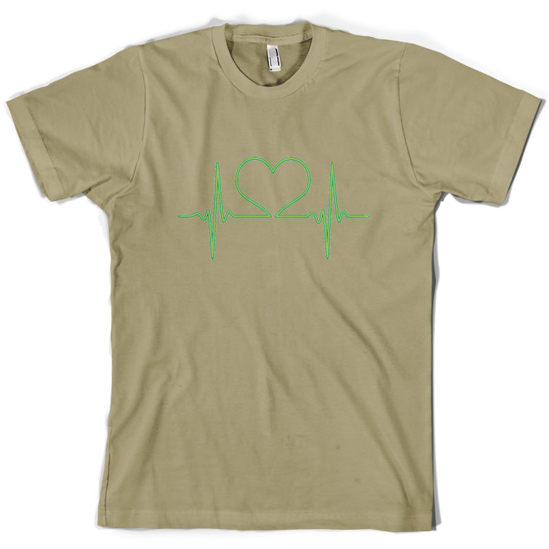 Heartbeat Heart T Shirt