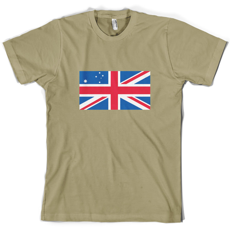 Australian Union Jack Flag T Shirt