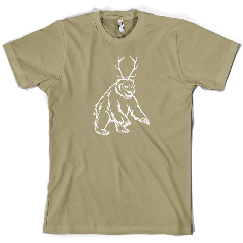 Bear Antlers (Beer) T Shirt