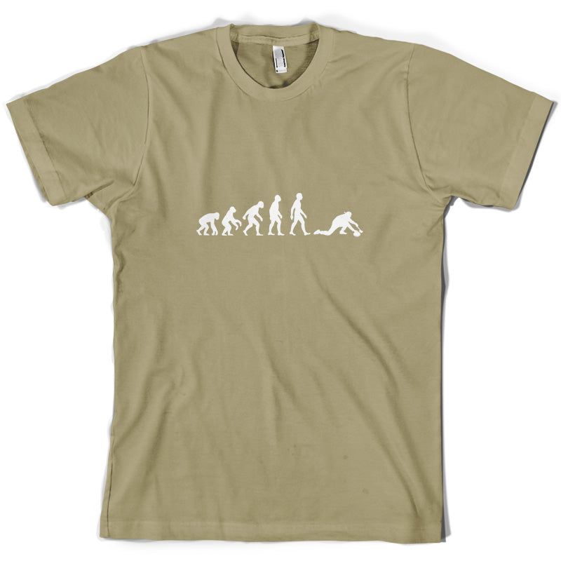 Evolution Of Man Curling T Shirt