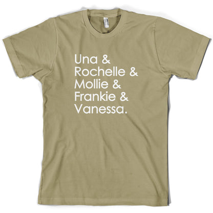 Una & Rochelle & Mollie & Frankie & Vanessa T Shirt