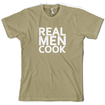 Real Men Cook T Shirt