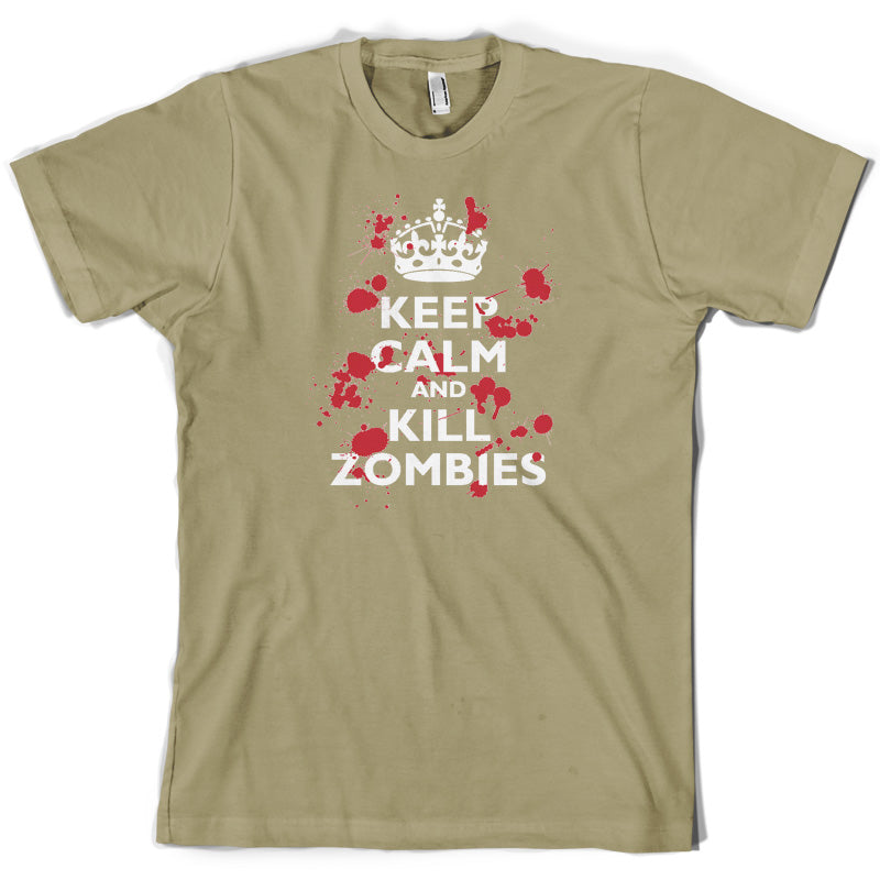 Keep Calm and Kill Zombies T Shirt