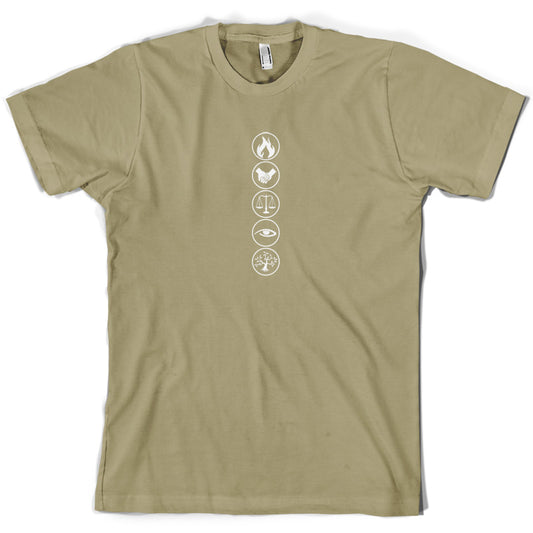 Faction Symbols T Shirt