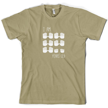 I Am 50 Years Old (Hands) T Shirt