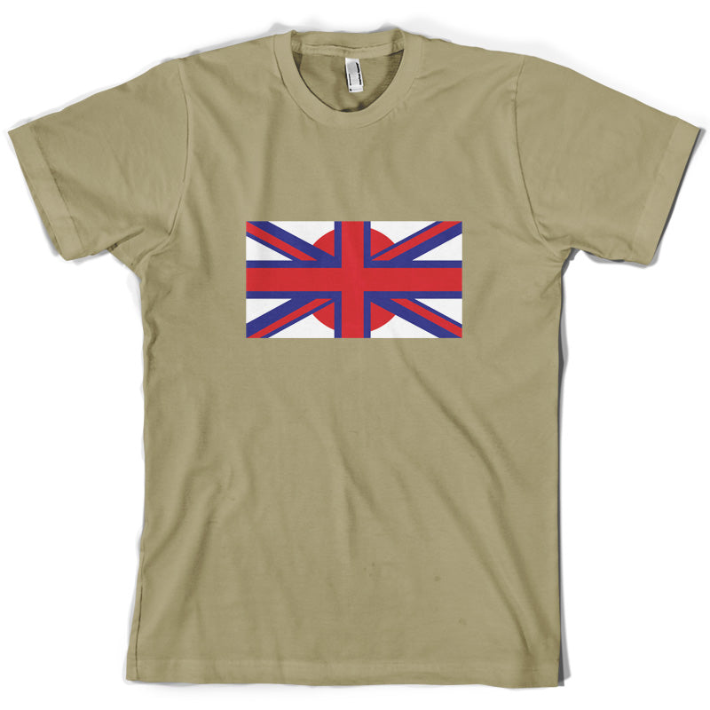 Japanese Union Jack Flag  T Shirt