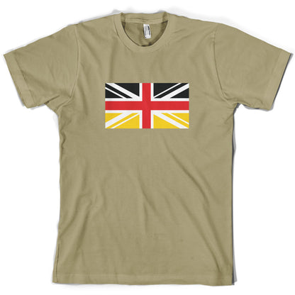 German Union Jack Flag T Shirt