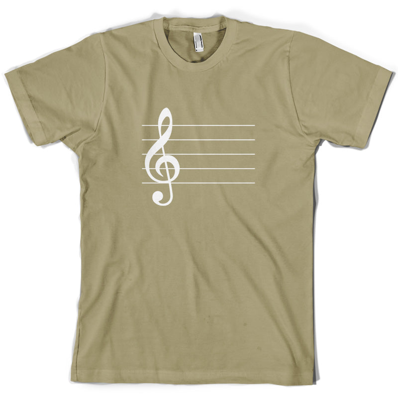 Treble Clef T Shirt