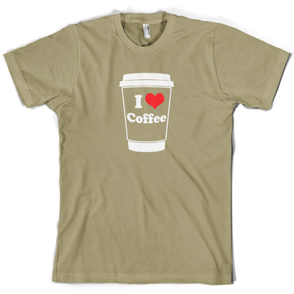 I Love Coffee T Shirt