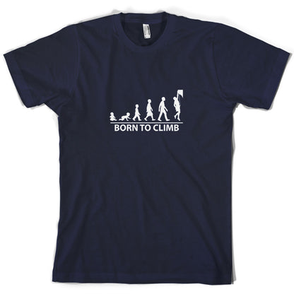 Born To Climb (Rock Climb) T Shirt