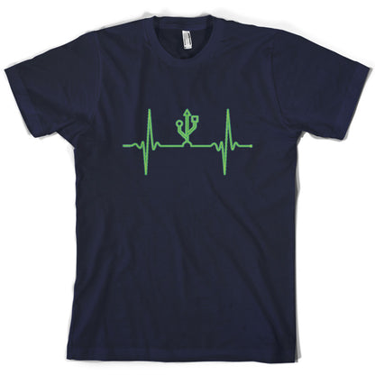 Heartbeat USB T Shirt