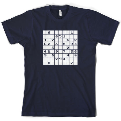 Sudoku Gamer Puzzle T Shirt