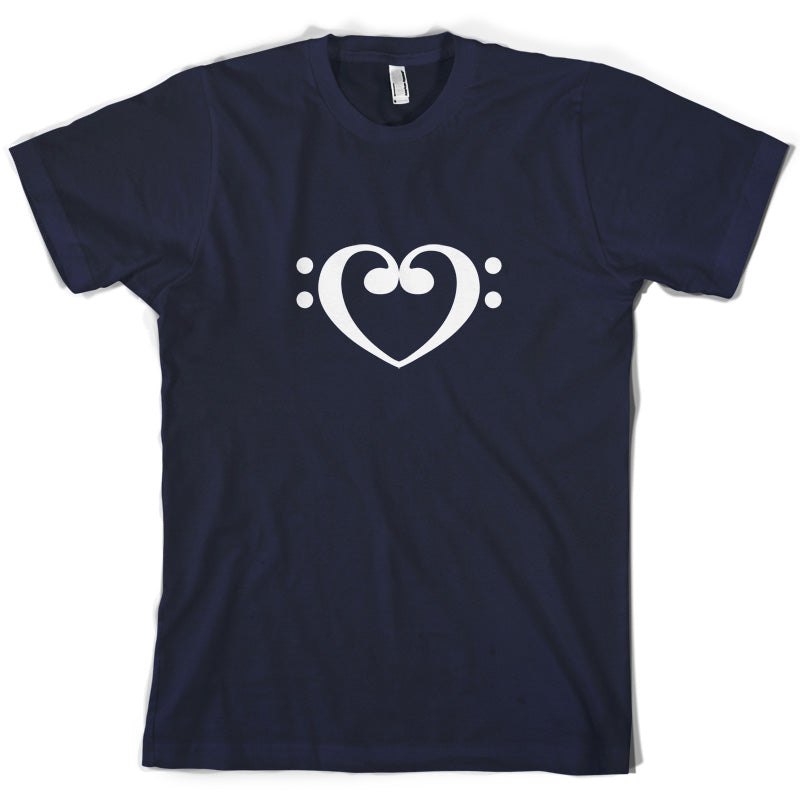 Heart Clef T Shirt