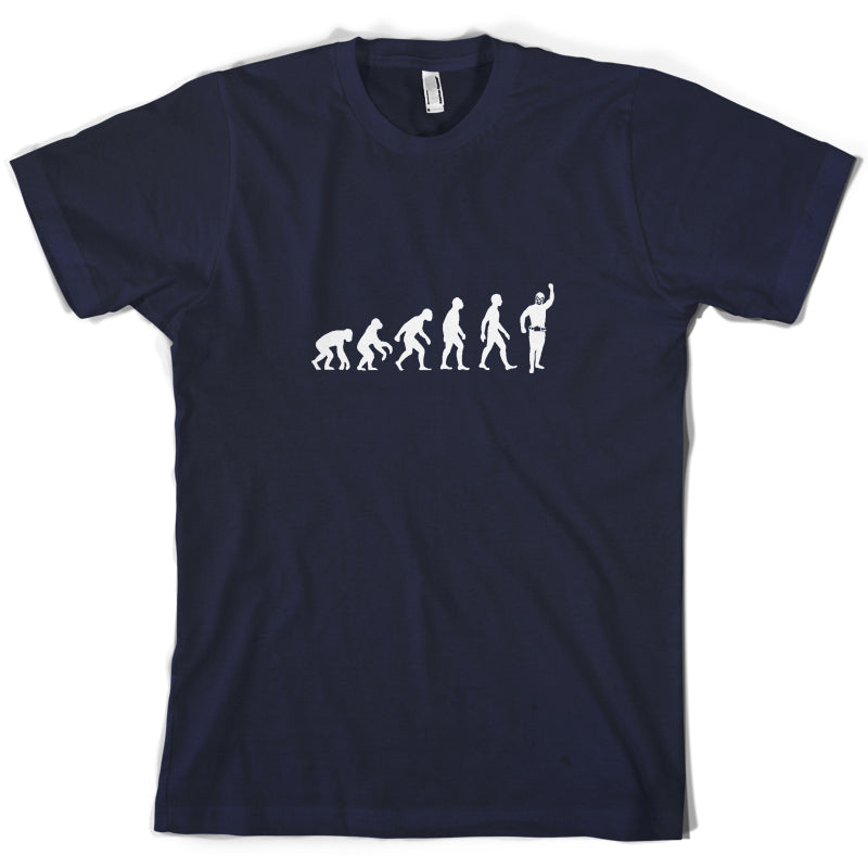 Evolution Of Man Mexican Wrestling T Shirt