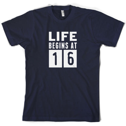 Life Begins At 16 T Shirt