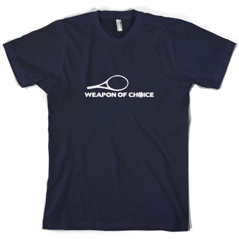 Weapon Of Choice Tennis T Shirt