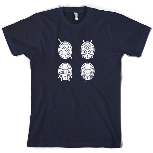 Turtles Weapons T Shirt