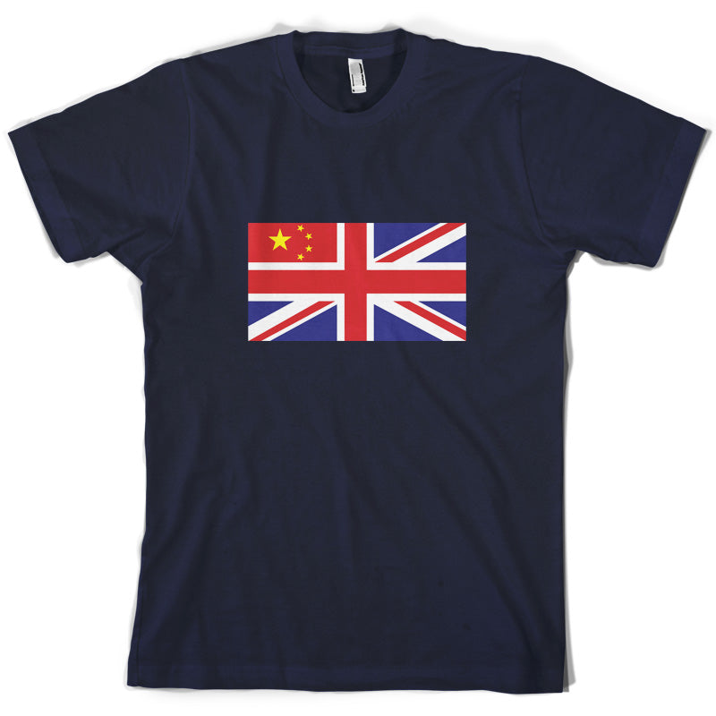 China Union Jack Flag T Shirt