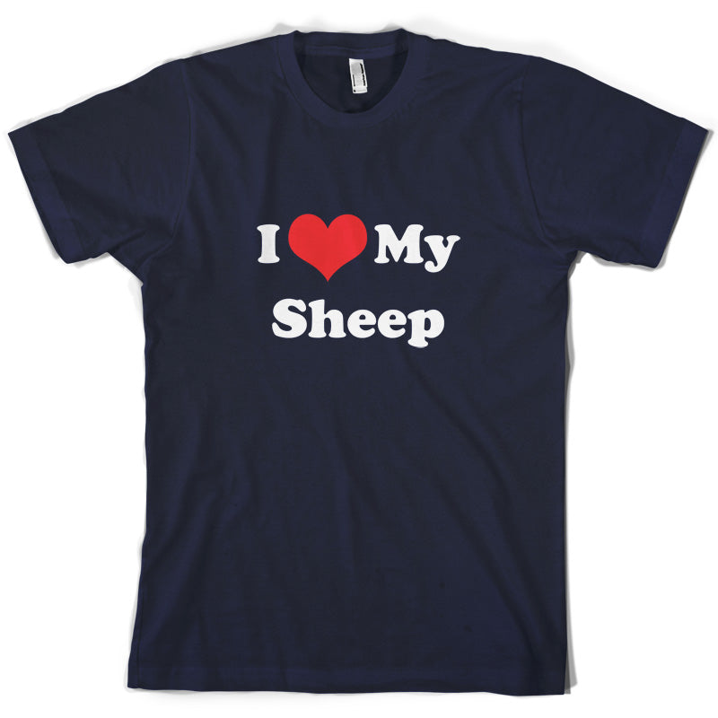 I Love My Sheep T Shirt