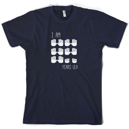 I Am 50 Years Old (Hands) T Shirt