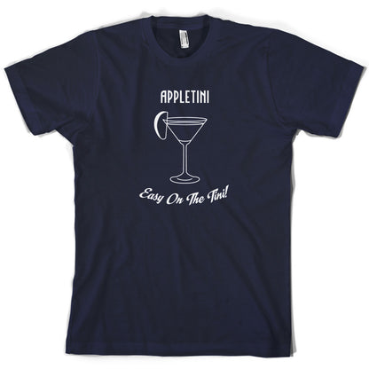 Appletini Easy On The Tini T Shirt