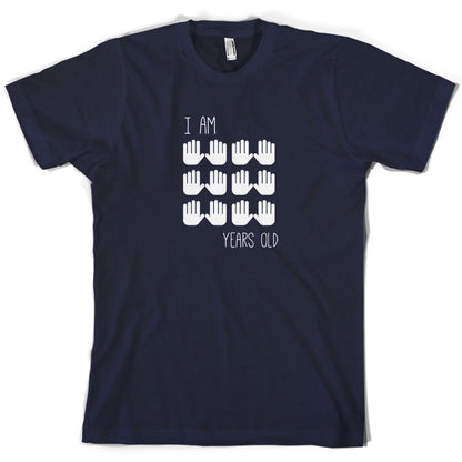 I Am 60 Years Old (Hands) T Shirt