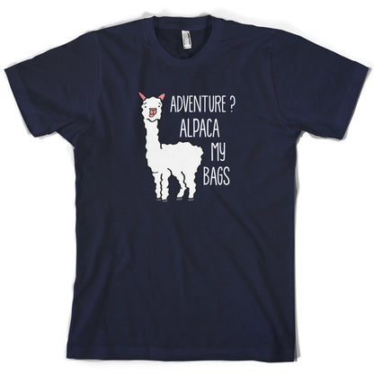 Adventure Alpaca My Bags T Shirt