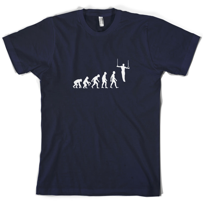 Evolution Of Man Rings T Shirt