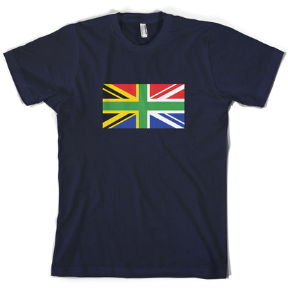 South African Union Jack Flag T Shirt