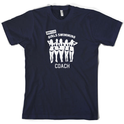 Amateur Girls Swimming Coach T Shirt