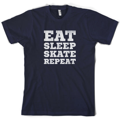 Eat Sleep Skate Repeat T Shirt