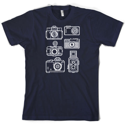 Vintage Cameras T Shirt