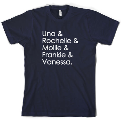 Una & Rochelle & Mollie & Frankie & Vanessa T Shirt