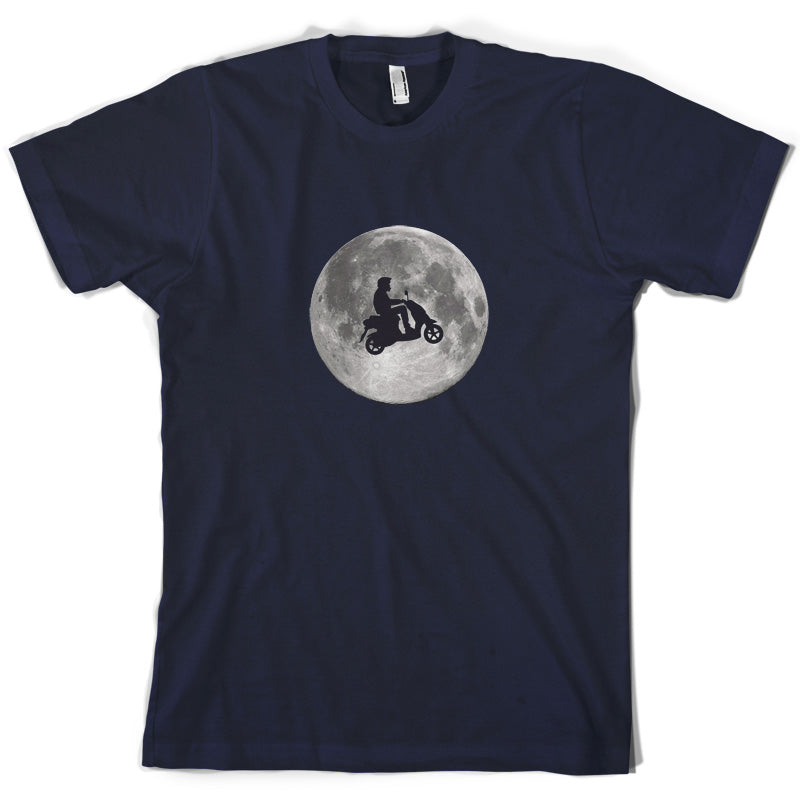 Moped Moon T Shirt