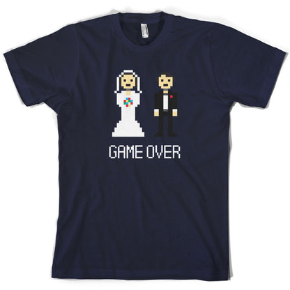 Game Over Pixels T Shirt