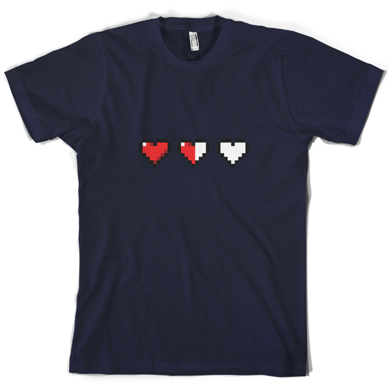 Retro Hearts T Shirt