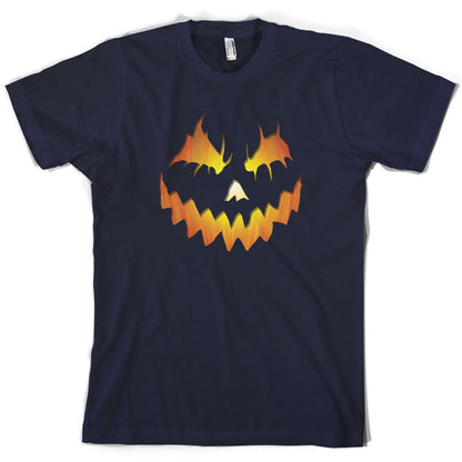 Halloween Pumpkin Face T Shirt