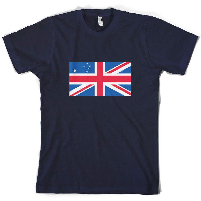 Australian Union Jack Flag T Shirt