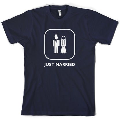 Just Married (Bride And Groom) T Shirt